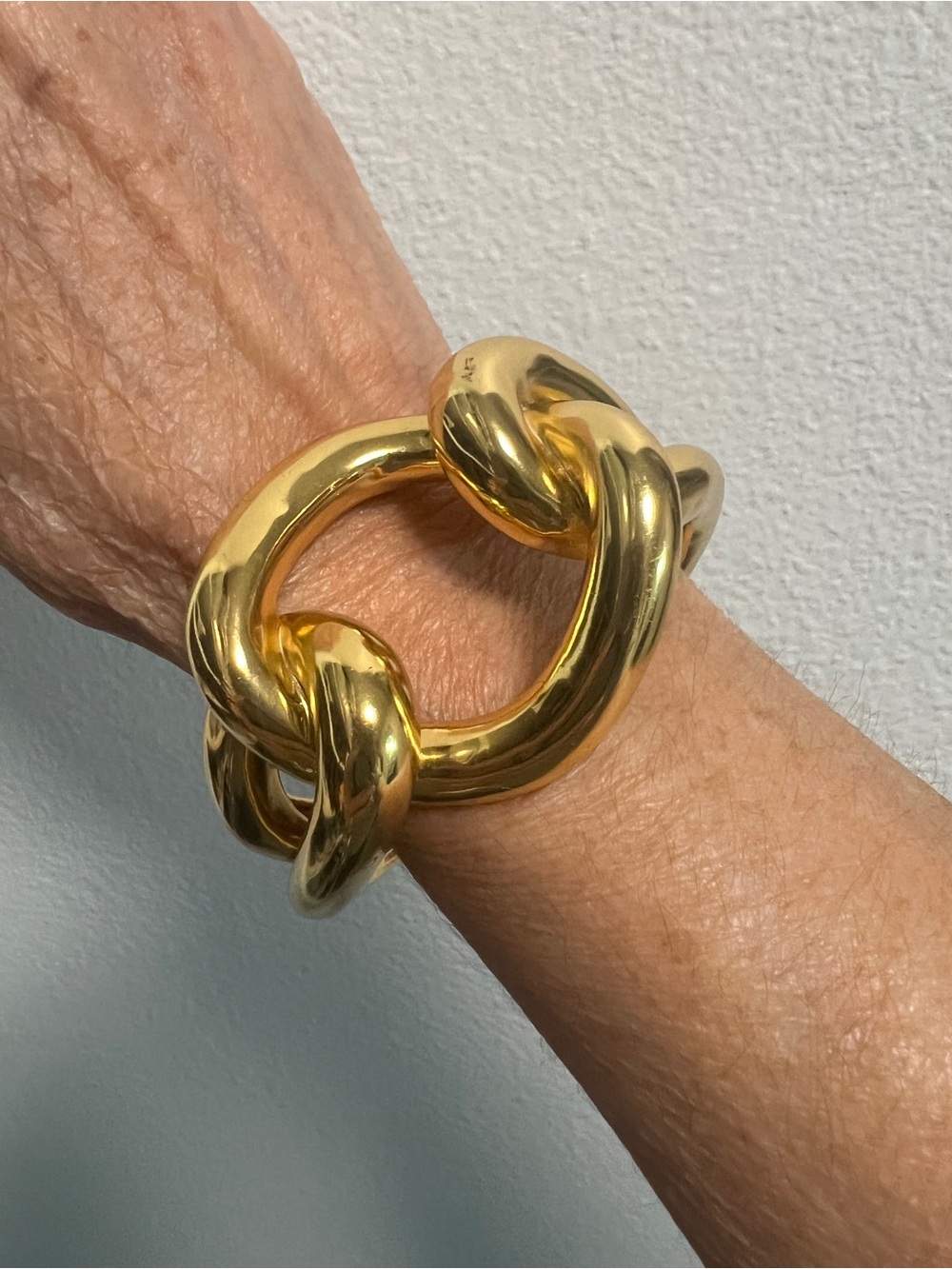 J Crew Gold Knot Link Braceletp - Picture 4 of 4
